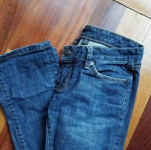 Club Monaco Low Rise Straight Leg Jeans Dark Sz 26